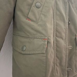 Mini Boden winter coat. Faux fur lined, lots of pockets. Perfect for the snow.
